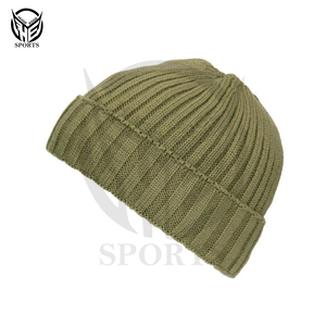 Ropa de moda Gorras de otoño Gorro de poliéster unisex cálido de punto para ropa de invierno - Product Image 1