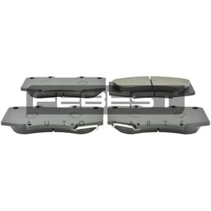Set pastiglie freno anteriori FEBEST (0101-KUN60F) - Product Image 1