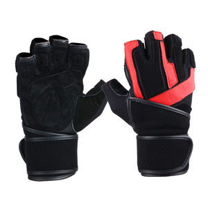 <b>Weight</b> Lifting Gym Workout Gloves with <b>Wrist</b> Wrap Support for Men Women Full Palm Workout Gym Gloves - Product Image 3