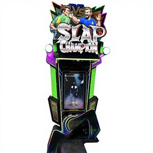 Machine d'arcade de boxe à monnayeur pour un joueur, divertissement interactif avec modes de jeu de frappe et de coup de pied, affichage sur écran - Product Image 5