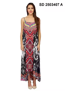 Vestidos largos informales elegantes y cómodos para mujer Diseño bordado de verano para uso diario Salidas de fin de semana Viajes - Product Image 5