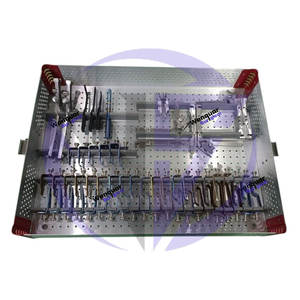 Ensemble de rétracteurs cervicaux ACD Premium Advanced Black Belt, lames en titane légères, boîte en aluminium, prêt à être expédié - Product Image 2