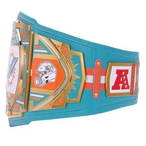 Bengals Inspiré Pro Wrestling Ceinture de championnat Miami Dolphins personnalisée Ceinture de titre poids lourd de haute qualité - Product Image 4