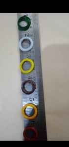 Perles de verre florales blanches de style Millefiori sur mesure en cristal pour revendeurs et créateurs de bijoux - Product Image 5