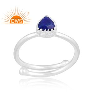 แหวนวางซ้อนกันได้สำหรับผู้หญิงทำจากเงินแท้925เหมาะสำหรับเป็นของขวัญ - Product Image 2