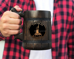 Taza tradicional de madera ideal para regalar herencia arraigada en la artesanía natural Tradebyd - Product Image 5