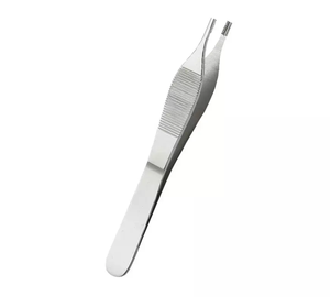 Pinces Adson, pinces à épiler, poignée dorée, clip droit, instruments chirurgicaux, usage médical, acier inoxydable, avec logo personnalisé, vente en gros - Product Image 4