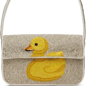 <b>White</b> yellow colour Indian Fashion Style Handmade Beaded Designer <b>Clutch</b> <b>Bag</b> Bohemian Style Evening Shopping Party Shoulder <b>Bags</b> - Product Image 1