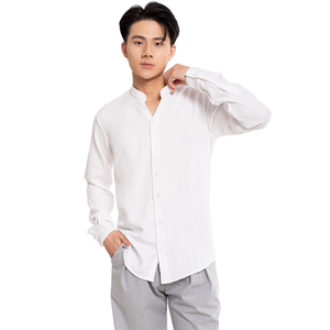 Camisas Casuales Personalizadas al por Mayor para Hombre, Impresas en Poliéster/Algodón, de Secado Rápido, Manga Larga, Ropa de Compresión, Precios Competitivos - Product Image 3