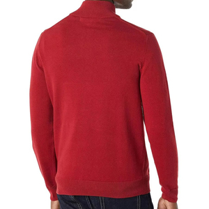 Haute qualité 100% coton hommes quart Zip pull sweat confortable professionnel fait sweats à capuche quantité minimale de commande bas professionnel fait - Product Image 3