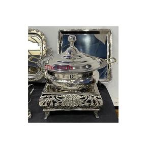 Plat à réchaud en acier inoxydable au design fabuleux avec couvercle suspendu, chauffe-plats aux prix les plus bas - Product Image 3