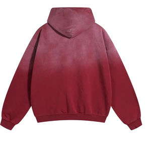 Servicio OEM/ODM, Sudadera con Capucha Estilo Vintage Lavada al Ácido para Hombre, Logotipo Personalizado, Corte Regular, Otoño, Color Personalizado - Product Image 4