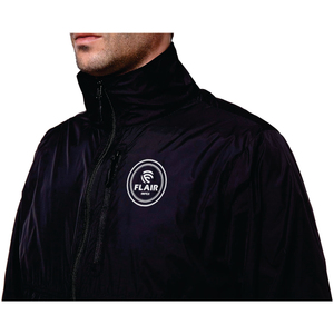 Men's <b>Lightweight</b> Windbreaker <b>Jacket</b> with Security Zipper Pockets and Adjustable Cuffs - Product Image 3