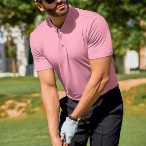 Camisetas Polo de algodón y poliéster de alta calidad de 200gsm logotipo bordado personalizado camiseta Polo de secado rápido camisetas Polo de Golf - Product Image 4