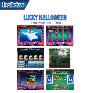 人気の売れ筋ビデオゲーム機PCボードNXTG3ラッキーハロウィーンtragamonedas maquina de juegos