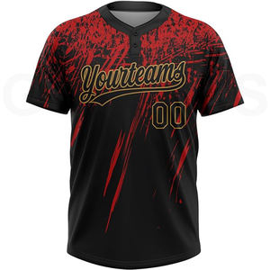 เสื้อเจอร์ซีย์เล่นเบสบอลสำหรับผู้ใหญ่ชายและหญิงเสื้อเจอร์ซีย์ผ้าแข็งแรงทนทานออกแบบได้ตามต้องการ - Product Image 3