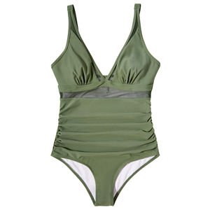 กางเกงออกกำลังกายชายหาดผู้หญิง ดีไซน์ใหม่ คุณภาพเยี่ยม ความยาวเต็มตัว เอวสูง ยางยืด ผลิตจากโพลีเอสเตอร์/ไนลอน แห้งเร็ว ระบายอากาศได้ดี - Product Image 2