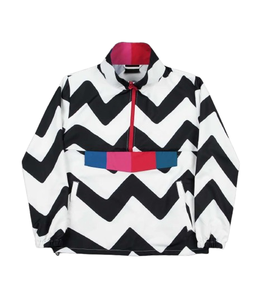 100% polyester sublimé vêtements séchage rapide coupe-vent veste meilleure vente coupe confortable pull extérieur coupe-vent veste - Product Image 6