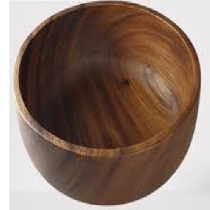 Bol en bois traditionnel fait à la main avec une technique polie au design unique - Product Image 4