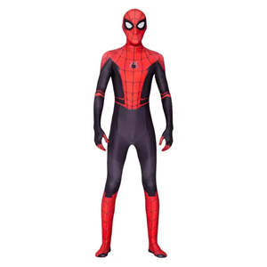 Disfraz de Spiderman de Marvel para Niños, Camiseta de Manga Corta de Algodón, Pantalones Cortos, Máscara, Vestido con Diseño de Superhéroe de TV para Navidad - Product Image 5