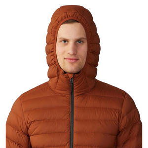 Veste en duvet pour homme, résistante à l'eau, chaude, avec options de couleurs, tailles, logos personnalisés et de fabrication OEM ODM - Product Image 6