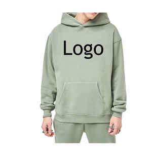 Sweat à capuche homme décontracté Streetwear pulls à capuche basicscotton blended Hoodies Custom Logo Cotton Hoodie with Armures - Product Image 2