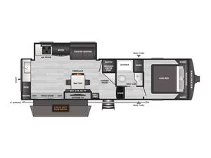 PRIX DE L'ENSEMBLE COMPLET NEW 2026 Key-stone Coleman Legacy 2800SUNDECK - Product Image 3