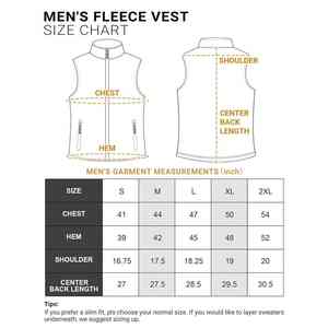 Chaleco de lana personalizado para hombre con logotipo bordado etiqueta al aire libre chaleco sin mangas para acampar senderismo uniforme uso de ropa de trabajo - Product Image 6