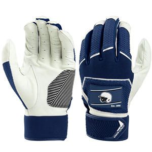 Gants de frappe de baseball et de softball en cuir véritable, prix de gros, absorption des chocs, évacuation de l'humidité, options de couleur personnalisées - Product Image 6