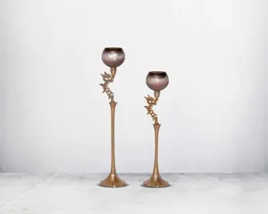 Bougeoir en métal vintage de haute qualité pièce de qualité exclusive pour la décoration de la maison approvisionnement en gros pour les occasions de noël - Product Image 3