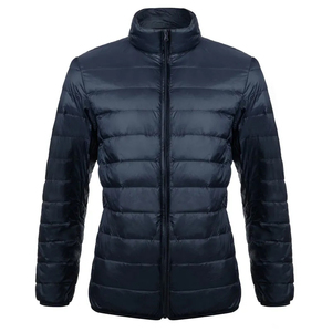High Quality Unisex Outdoor <b>Puffer</b> <b>Jacket</b> with Long Sleeves Hood <b>Light</b> Knitted Fabric Waterproof Zip Reasonable Price For Winter - Product Image 4