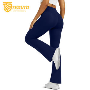 Short de course taille haute en coton/polyester pour femmes pour femmes Fitness Sports Yoga Pantalon avec doublure intérieure Séchage rapide - Product Image 4