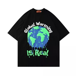 Vente en gros T-shirts pour hommes personnalisés 190gsm T-shirts vierges 100% coton T-shirts pour hommes - Product Image 1