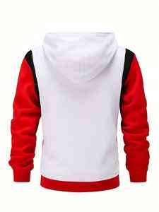 OEM personalizado 100% de alta calidad de poliéster con capucha de Calle/al aire libre desgaste con capucha cuello cremallera diseño - Product Image 2