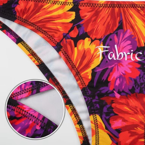 Braguitas de Bikini con Estampado de Transferencia de Calor sin Costuras para Adultos, Spandex Suave, Nailon Elástico, Cómodo para Uso Diario, Ropa Interior - Product Image 5