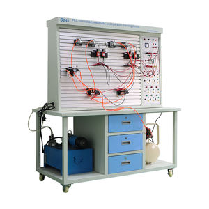 Dispositivo de entrenamiento hidráulico y neumático controlado por PLC, equipo de entrenamiento educativo, equipo didáctico - Product Image 2