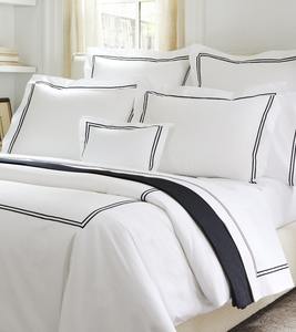 Rouleau de tissu satiné polyester/coton en gros 40s/60s haute densité uni teint respirant écologique 500TC pour lit toutes saisons - Product Image 1