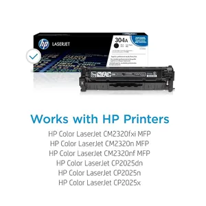 Cartucho de Tóner Original HP 304A Negro para Impresoras LaserJet, Cartucho de Tóner CC530A HP - Product Image 4