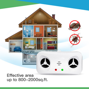 Répulsif <span class=keywords><strong>à</strong></span> ultrasons de haute technologie et purificateur d'air combinés, dispositif de lutte contre les insectes sans produits chimiques <span class=keywords><strong>pour</strong></span> usage domestique - Product Image 3