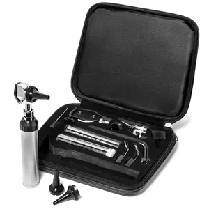 diagnostic ENT set otoscope vaginal speculum ophthalmoscope portable Zipper case best quality cheap price supplier at Pakistan