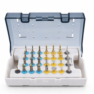 Kit de 29 Piezas de Fresas para Osteodensificación Quirúrgica Intensa con Disco de Sierra para Hueso, Membrana y Fresas con Recubrimiento de Diamante, Precio de Fábrica - Product Image 2