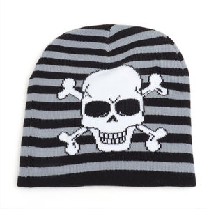 Bonnet tricoté d'hiver unisexe avec logo jacquard personnalisé Bonnet en coton solide brodé à la main 2025 - Product Image 6