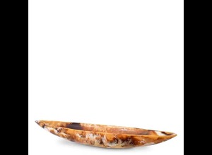 Plateau de service en résine à motif marbré élégant, dernier design en spirale blanche, vaisselle élégante en résine, vaisselle, plateaux - Product Image 5