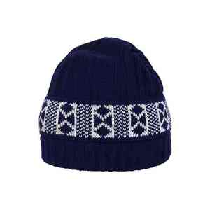 Bonnet d'hiver unisexe en coton à motif camouflage bleu marine, décontracté, respirant, imperméable, pour le ski, avec revers, pour adulte - Product Image 4