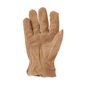 Guantes de Trabajo Elásticos de Alta Calidad con Logotipo Personalizado, Bajo MOQ, Resistentes al Calor y Antiestáticos, de Cuero, para Trabajos Pesados y Jardinería - Product Image 4