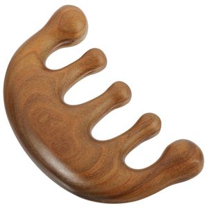 Peine de Madera Personalizado, Cepillo para Cabello con Paleta, Masajeador de Cuero Cabelludo, Desenredante, Calidad Premium, India - Product Image 2