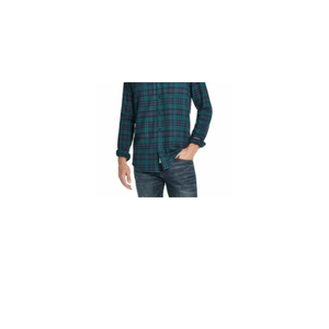Camicia Vintage da Uomo in Flanella Spazzolata a Quadri, Resistente alle Intemperie e Traspirante, Nera, Taglia XL - Fornitura ODM Casual - Product Image 2