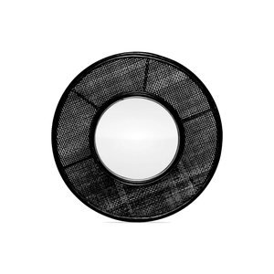 Espejo de pared redondo de ratán Natural de estilo bohemio de alta calidad al por mayor de accesorios de decoración de Vietnam - Product Image 2