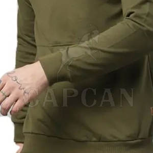 Chándal de moda de invierno de dos piezas para hombre de alta calidad 100% algodón transpirable y estilo de conjunto de tela personalizable - Product Image 6