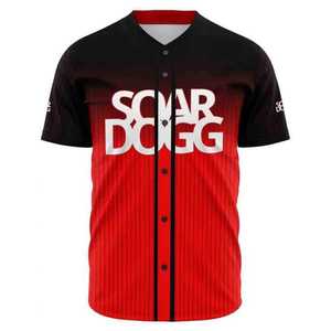 เสื้อซอฟต์บอลเบสบอลกระดุมตาข่ายย้อนยุคของแท้เสื้อแจ็คเก็ตกางเกงเสื้อไม่มีลาย - Product Image 5